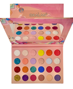 Candy Land 24 Color Pressed Pigmented Palette