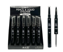 Load image into Gallery viewer, 2 In 1 Pencil &amp; Liquid Eyeliner

